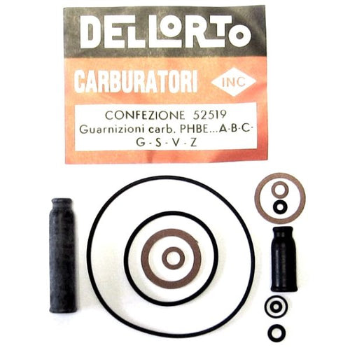 D52519 - Dellorto Carb Gasket Kit - PHBE / AS AD-BS BD-GD QD