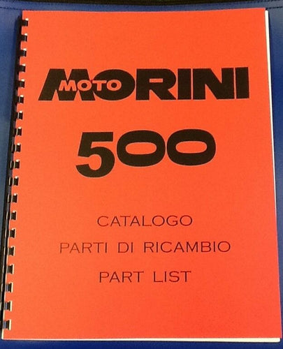 ABOOK-H - Moto Morini 500 Parts Book