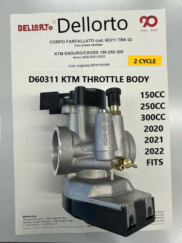 D60311-Throttle Body KTM 150/250/300