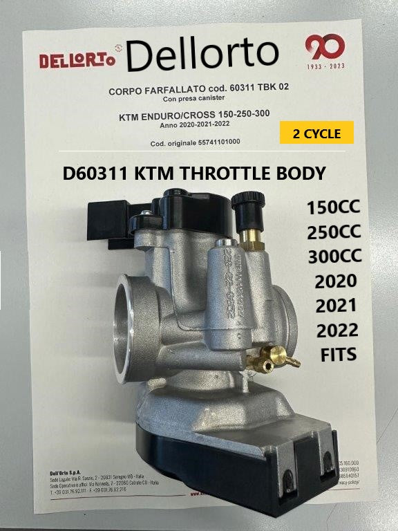 D60311-Throttle Body KTM 150/250/300