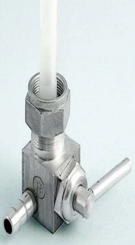 OMG-6005R 16x1 Stainless Right Square Lever